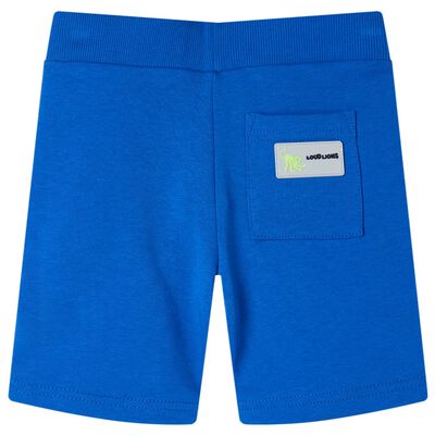 Pantaloncini per Bambini con Coulisse Blu 140