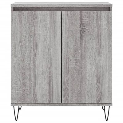 vidaXL Credenza Grigio Sonoma 60x35x70 cm in Legno Multistrato