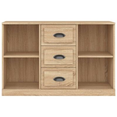 vidaXL Credenza Rovere Sonoma 104,5x35,5x67,5 cm in Legno Multistrato