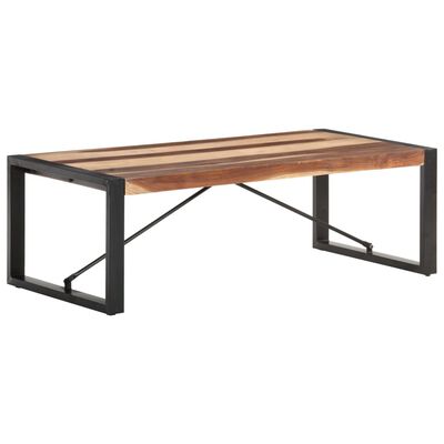 vidaXL Tavolino da Salotto 120x60x40cm in Legno Massello