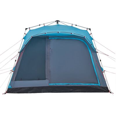 vidaXL Tenda Familiare Cabina 7 Persone Blu a Rilascio Rapido