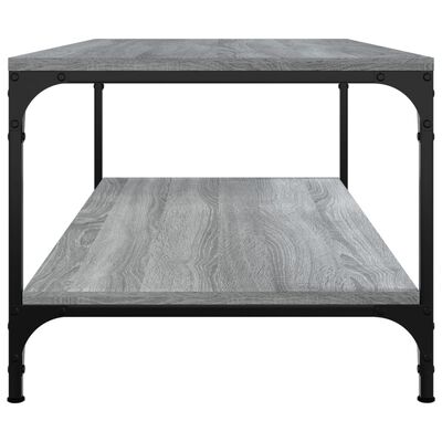 vidaXL Tavolino da Salotto grigio sonoma 100x50x40cm Legno Multistrato