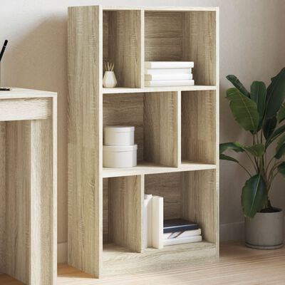 vidaXL Libreria Rovere Sonoma 57x28,5x107,5 cm in Legno Multistrato