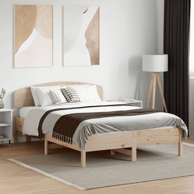 vidaXL Letto senza Materasso 120x190 cm in Legno Massello di Pino