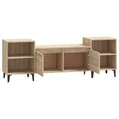 vidaXL Mobile Porta TV Rovere Sonoma 160x35x55 cm Legno Multistrato