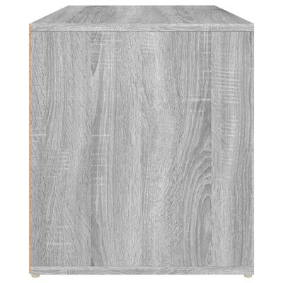 vidaXL Panca da Ingresso 80x40x45 cm Grigio Sonoma Legno Multistrato