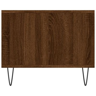 vidaXL Tavolino da Salotto Rovere Marrone 90x50x40cm Legno Multistrato