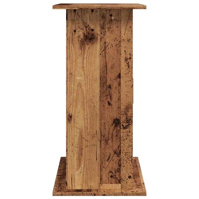 vidaXL Supporto Acquario 81x36x73 cm in Legno Multistrato Legno Antico