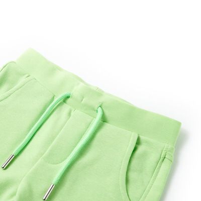 Pantaloncini da Bambino Verde Fluo 140