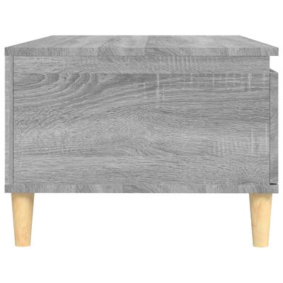 vidaXL Tavolino Salotto Grigio Sonoma 90x50x36,5 cm Legno Multistrato