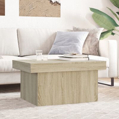 vidaXL Tavolino da Salotto Rovere Sonoma 100x55x40cm Legno Multistrato