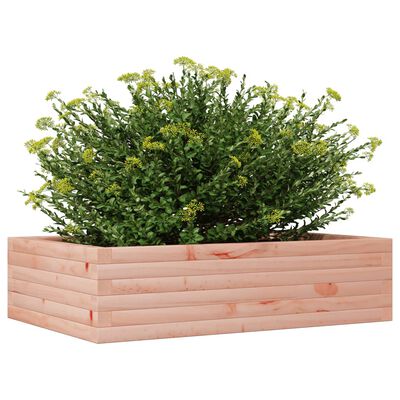 vidaXL Fioriera da Giardino 90x60x23 cm in Legno Massello di Douglas