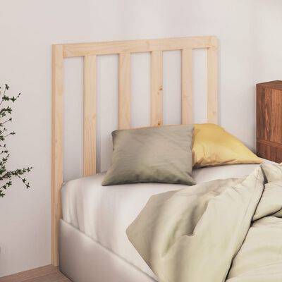 vidaXL Testiera per Letto 95x4x100 cm in Legno Massello di Pino