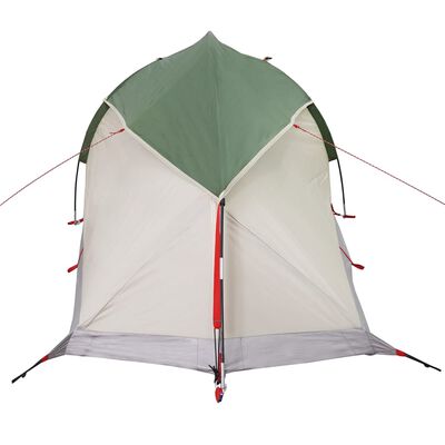 vidaXL Tenda da Campeggio a Cupola per 1 Persona Verde Impermeabile