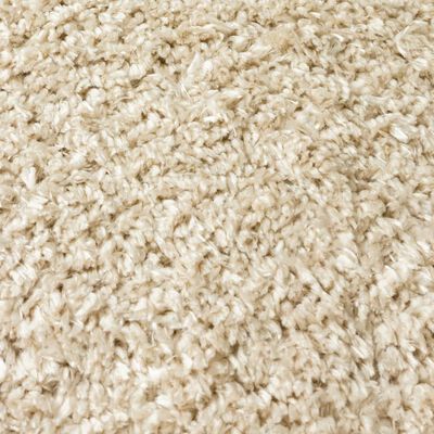 VidaXL Tappeto shaggy a pelo lungo beige 200x290 cm 50 mm HomePage 