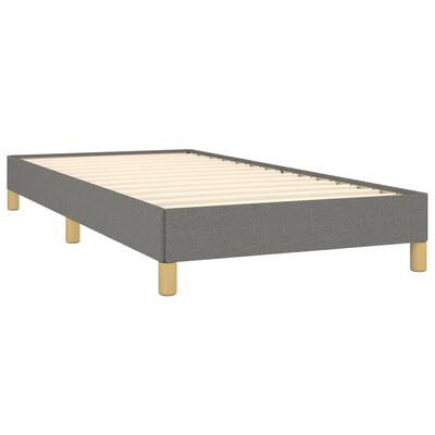 vidaXL Giroletto Grigio Scuro 100x200 cm in Tessuto