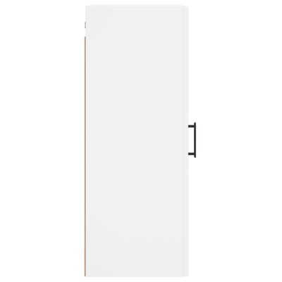 vidaXL Mobile a Parete Bianco 34,5x34x90 cm