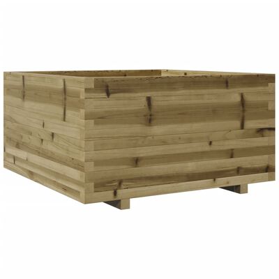 vidaXL Fioriera da Giardino 90x90x49,5 cm in Legno di Pino Impregnato