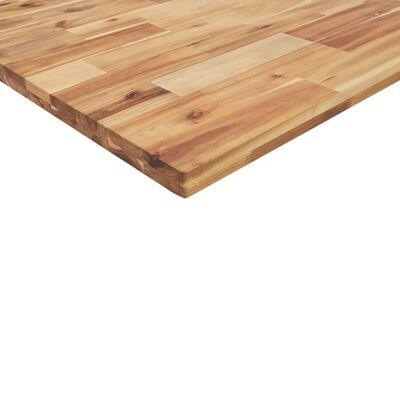 vidaXL Piano per Tavolo 80x30x4cm Rettangolare Legno Massello Acacia