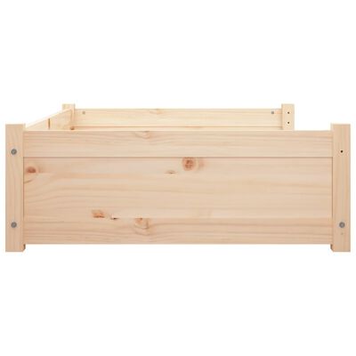 vidaXL Cuccia per Cani 105,5x75,5x28 cm in Legno Massello di Pino