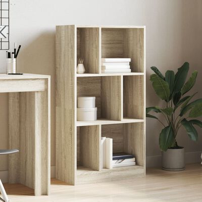 vidaXL Libreria Rovere Sonoma 57x28,5x107,5 cm in Legno Multistrato