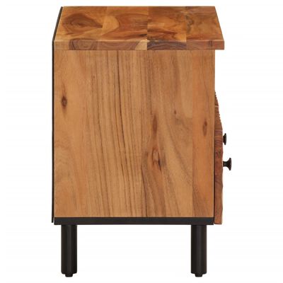 vidaXL Mobile Porta TV 70x33x46 cm in Legno Massello di Acacia