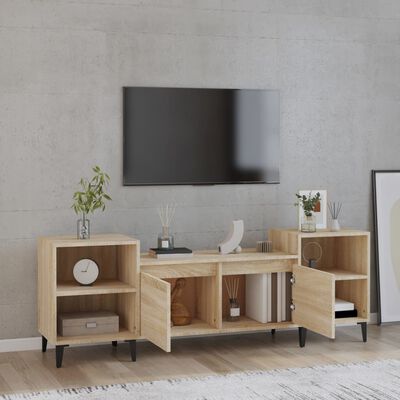 vidaXL Mobile Porta TV Rovere Sonoma 160x35x55 cm Legno Multistrato