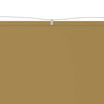 vidaXL Paravento Verticale Beige 100x420 cm in Tessuto Oxford