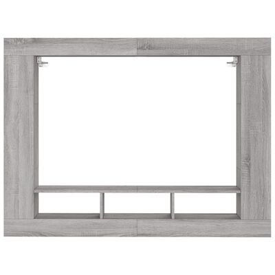 vidaXL Mobile Porta TV Grigio Sonoma 152x22x113cm in Legno Multistrato