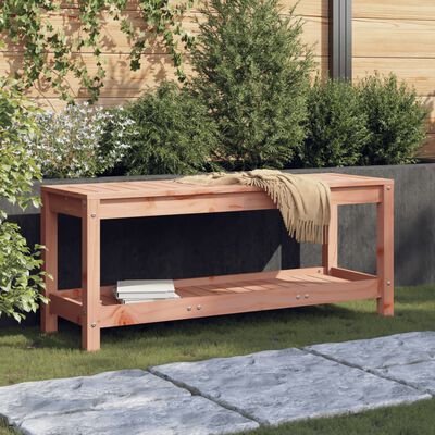 vidaXL Panca da Giardino 108x35x45 cm in Legno Massello di Douglas