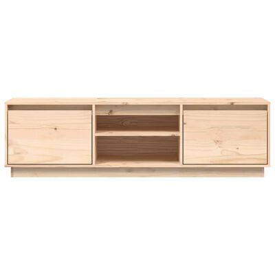 vidaXL Mobile Porta TV 140x35x40 cm in Legno Massello di Pino