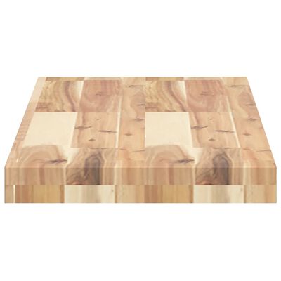 vidaXL Mensole da Parete 4 pz 80x30x4 cm Legno Acacia Non Trattato