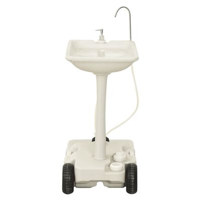 vidaXL Set Toilette da Campeggio Portatile e Supporto Lavamani