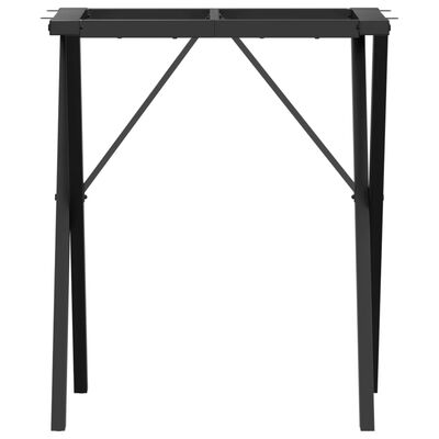 vidaXL Telaio Gambe a X per Tavolo da Pranzo 60x50x73 cm in Ghisa