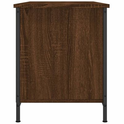 vidaXL Mobile Porta TV Rovere Marrone 100x40x50 cm Legno Multistrato