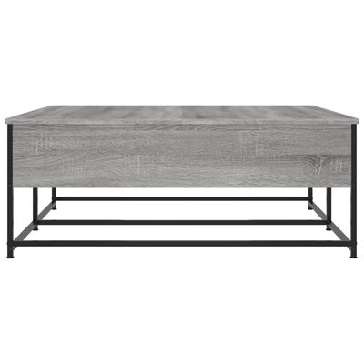 vidaXL Tavolino da Salotto Grigio Sonoma 100x99x40cm Legno Multistrato