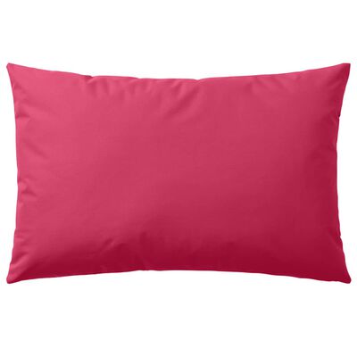 vidaXL Cuscini da Esterno 2 pz 60x40 cm Rosa