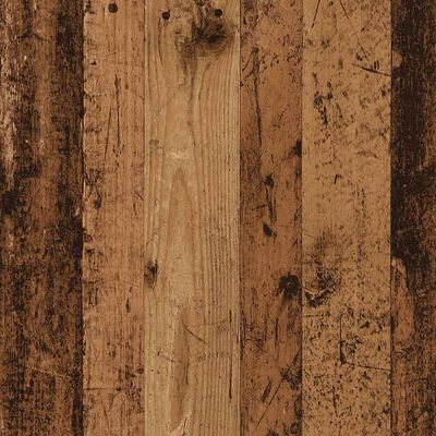 vidaXL Supporto Acquario 100x40x60cm in Legno Multistrato Legno Antico