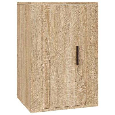 vidaXL Set di Mobili Porta TV 4 pz Rovere Sonoma in Legno Multistrato