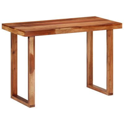 vidaXL Tavolo da Pranzo 110x50x76 cm Legno Massello di Acacia