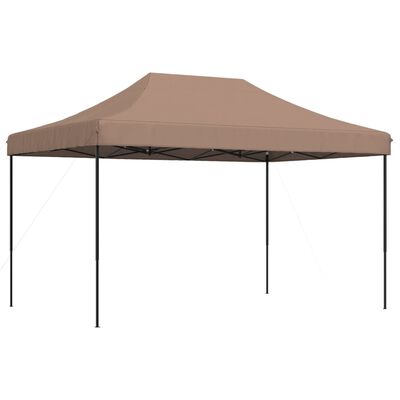 vidaXL Tenda da Festa Pieghevole Pop-Up Marrone 440x292x315 cm