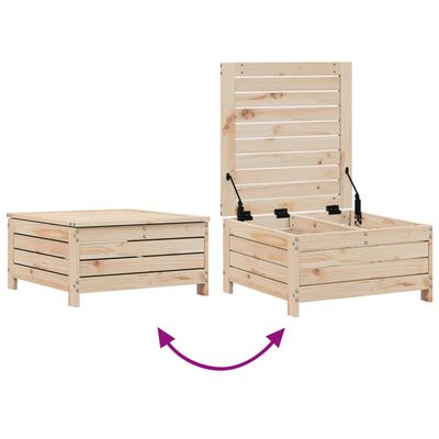 vidaXL Set Divani da Giardino 6 pz in Legno Massello di Pino