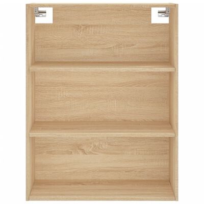 vidaXL Credenza Rovere Sonoma 69,5x34x180 cm in Legno Multistrato