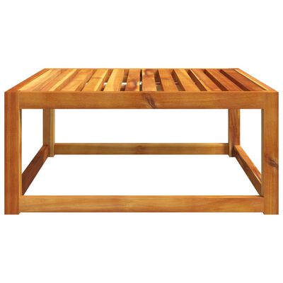 vidaXL Tavolo da Giardino 65x65x29 cm in Legno Massello di Acacia