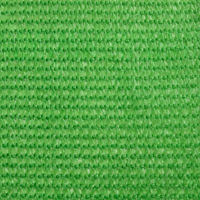 vidaXL Vela Parasole 160 g/m² Verde Chiaro 3x3 m in HDPE