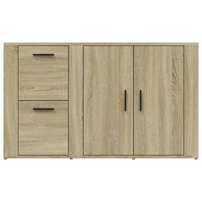 vidaXL Credenza Rovere Sonoma 100x33x59,5 cm in Legno Multistrato