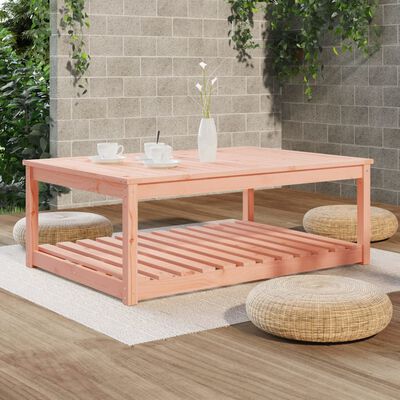 vidaXL Tavolo da Giardino 121x82,5x45 cm in Legno Massello di Douglas