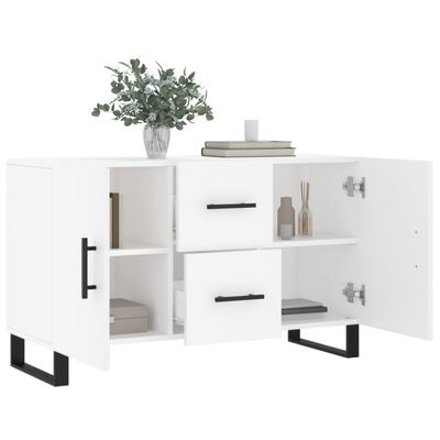 vidaXL Credenza Bianca 100x36x60 cm in Legno Multistrato