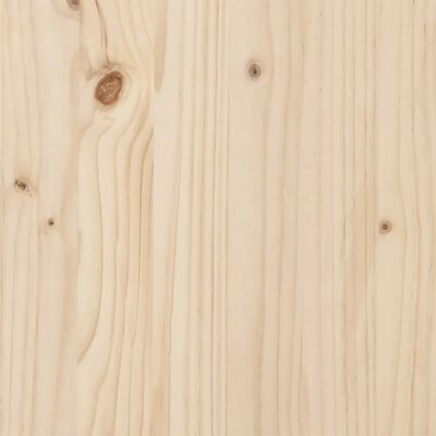 vidaXL Contenitore Portaoggetti 80x40x45,5cm Legno Massello Pino