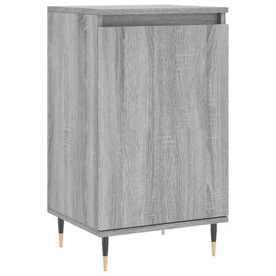 vidaXL Credenze 2 pz Grigio Sonoma 40x35x70 cm in Legno Multistrato